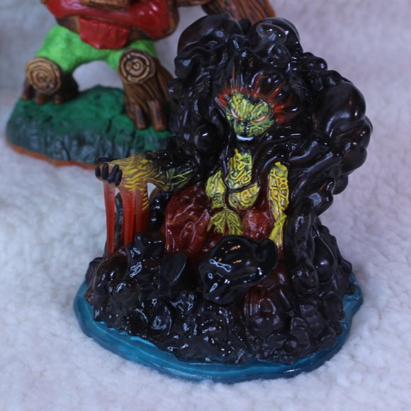 Skylanders Figures Lot of 4 Tree‎ Rex Flameslinger Gill Grunt Eruptor Toy - Picture 2 of 10